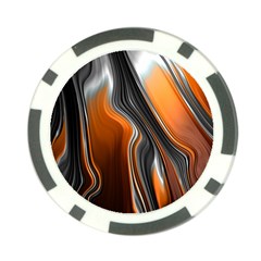 Fractal Structure Mathematics Poker Chip Card Guard (10 Pack) by Simbadda
