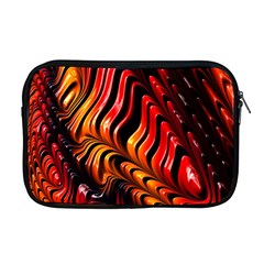 Fractal Mathematics Abstract Apple Macbook Pro 17  Zipper Case by Simbadda