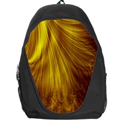 Flower Gold Hair Backpack Bag