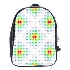 Color Square School Bags(large)  by Simbadda