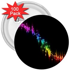 Illustrations Black Colorful Line Purple Yellow Pink 3  Buttons (100 Pack)  by Alisyart