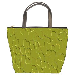 Olive Bubble Wallpaper Background Bucket Bags