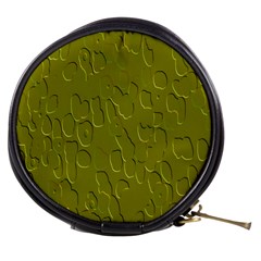 Olive Bubble Wallpaper Background Mini Makeup Bags