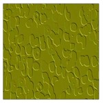 Olive Bubble Wallpaper Background Large Satin Scarf (Square) Front