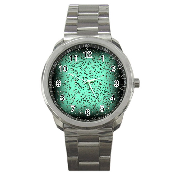 Grunge Rain Frame Sport Metal Watch