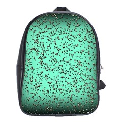 Grunge Rain Frame School Bags (xl)  by Simbadda