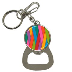 Colorful Lines Pattern Button Necklaces by Simbadda