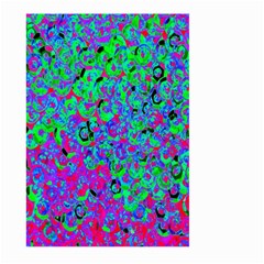 Green Purple Pink Background Large Garden Flag (Two Sides)