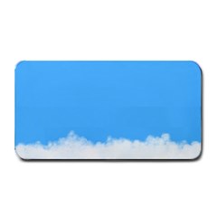 Blue Sky Clouds Day Medium Bar Mats by Simbadda