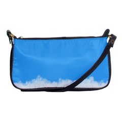 Blue Sky Clouds Day Shoulder Clutch Bags