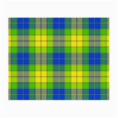 Spring Plaid Yellow Small Glasses Cloth (2-side) by Simbadda