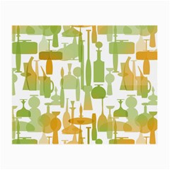 Angerine Blenko Glass Small Glasses Cloth (2-side) by Simbadda