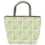 Cute Hamster Pattern Bucket Bags Front