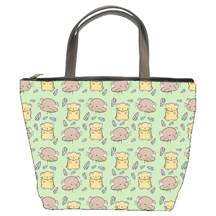 Cute Hamster Pattern Bucket Bags