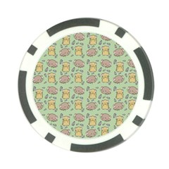 Cute Hamster Pattern Poker Chip Card Guard (10 Pack)