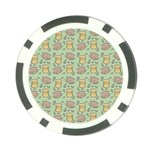 Cute Hamster Pattern Poker Chip Card Guard (10 pack) Back