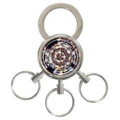 Science Fiction Background Fantasy 3-ring Key Chains by Simbadda