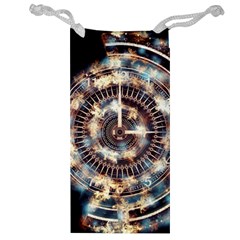 Science Fiction Background Fantasy Jewelry Bag by Simbadda