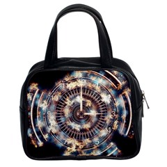 Science Fiction Background Fantasy Classic Handbags (2 Sides) by Simbadda