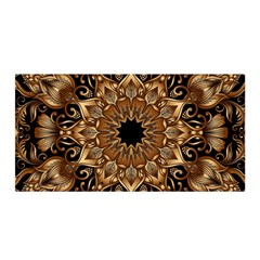 3d Fractal Art Satin Wrap by Simbadda