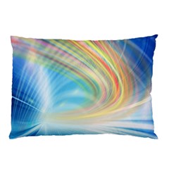 Glow Motion Lines Light Pillow Case (two Sides)