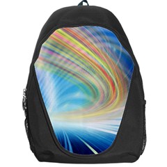 Glow Motion Lines Light Backpack Bag