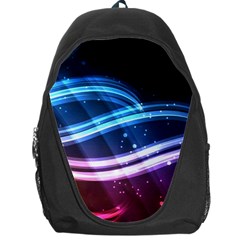 Illustrations Color Purple Blue Circle Space Backpack Bag by Alisyart