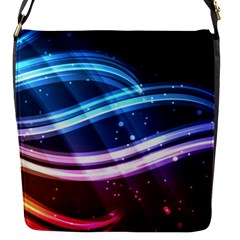 Illustrations Color Purple Blue Circle Space Flap Messenger Bag (s) by Alisyart