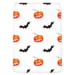 Halloween Seamless Pumpkin Bat Orange Black Sinister Flap Covers (l) 