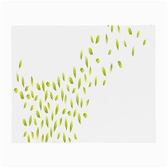 Leaves Leaf Green Fly Landing Small Glasses Cloth