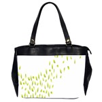 Leaves Leaf Green Fly Landing Office Handbags (2 Sides)  Front