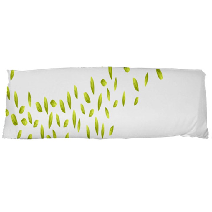 Leaves Leaf Green Fly Landing Body Pillow Case Dakimakura (Two Sides)