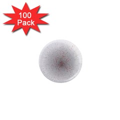 Physical Chemistry Circle Red Grey 1  Mini Magnets (100 Pack)  by Alisyart