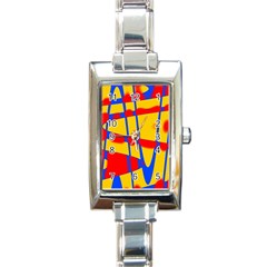 Graphic Design Graphic Design Rectangle Italian Charm Watch