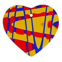 Graphic Design Graphic Design Heart Ornament (Two Sides)