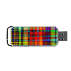 Abstract Color Background Form Portable Usb Flash (two Sides) by Simbadda