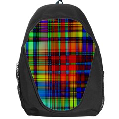 Abstract Color Background Form Backpack Bag by Simbadda