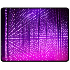 Pattern Light Color Structure Double Sided Fleece Blanket (medium)  by Simbadda