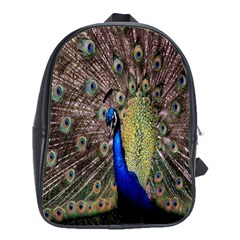 Multi Colored Peacock School Bags(large)  by Simbadda