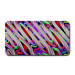 Multi Color Wave Abstract Pattern Medium Bar Mats by Simbadda