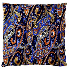 Pattern Color Design Texture Large Cushion Case (one Side) by Simbadda