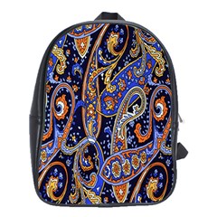 Pattern Color Design Texture School Bags (XL) 