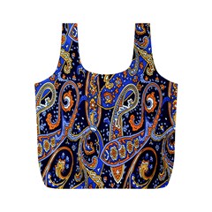 Pattern Color Design Texture Full Print Recycle Bags (M) 
