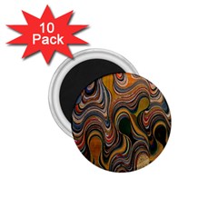 Swirl Colour Design Color Texture 1 75  Magnets (10 Pack)  by Simbadda