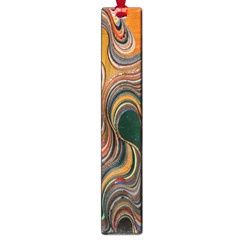 Swirl Colour Design Color Texture Large Book Marks by Simbadda