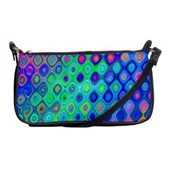 Background Texture Pattern Colorful Shoulder Clutch Bags