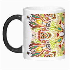 Intricate Flower Star Morph Mugs