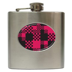 Cube Square Block Shape Creative Hip Flask (6 Oz) by Simbadda