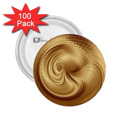 Gold Background Texture Pattern 2 25  Buttons (100 Pack)  by Simbadda