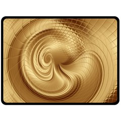 Gold Background Texture Pattern Fleece Blanket (large) 